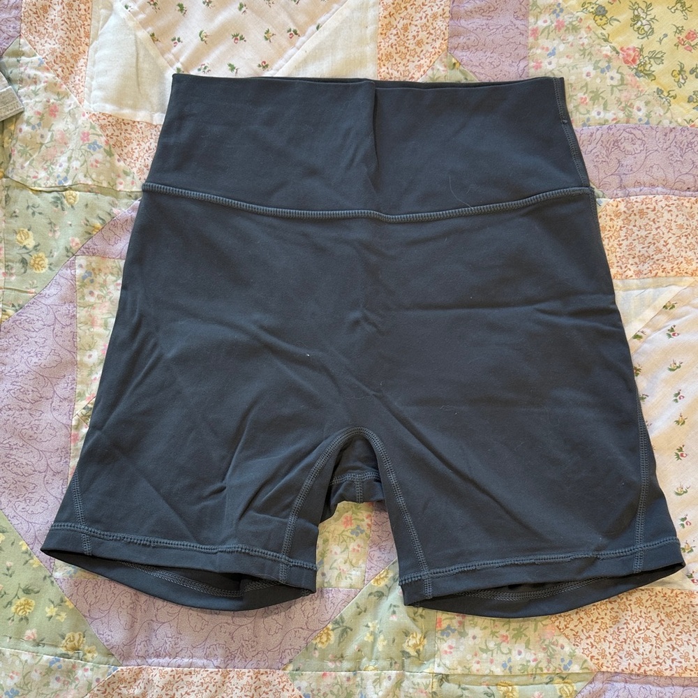Women's Black High-Waisted Shorts